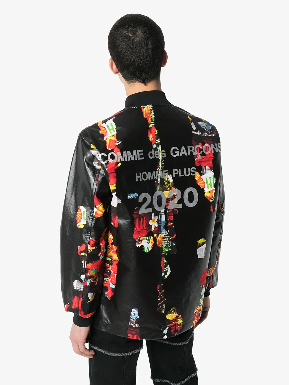 Comme Des Garçons Homme Plus フローラル ボンバージャケット 通販