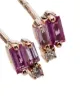 Suzanne Kalan 18kt gold sapphire diamond stud earrings