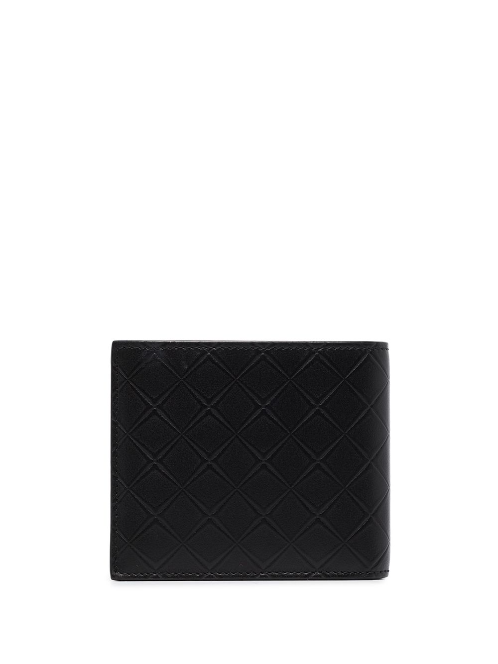 фото Bottega veneta bv intarsio bifold lthr wllt blk