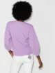 AGOLDE Thora cropped sleeve sweatshirt
