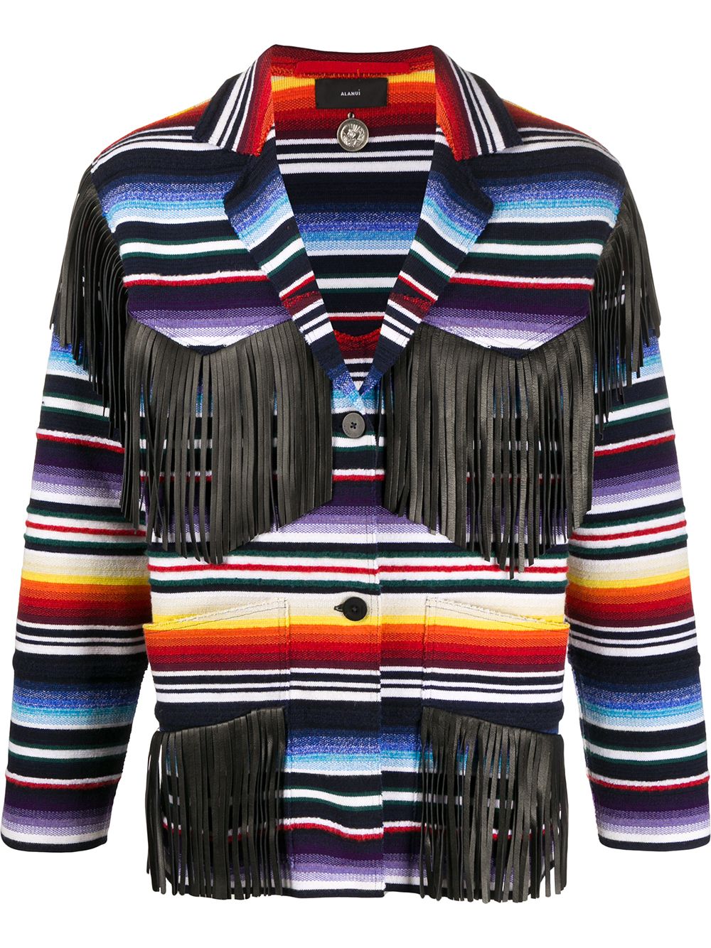 ALANUI SARAPE FRINGED BLAZER