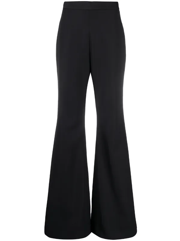 high waist palazzo trousers