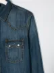Diesel Kids قميص جينز بأكمام طويلة