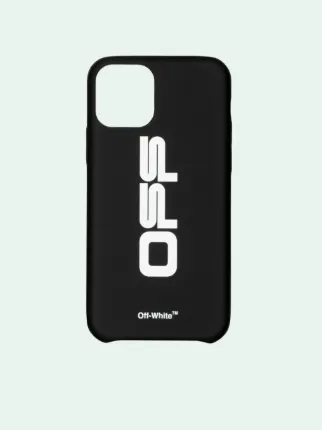 logo print iPhone 11 Pro Max case in black | Off-White™ Official PN