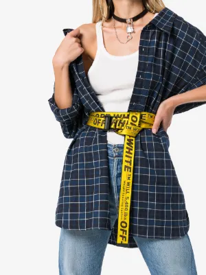 off white belt outfit women