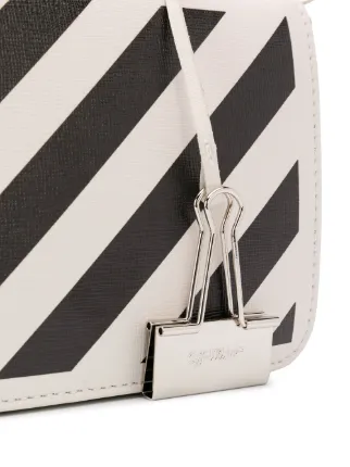 diagonal stripe cross-body bag展示图