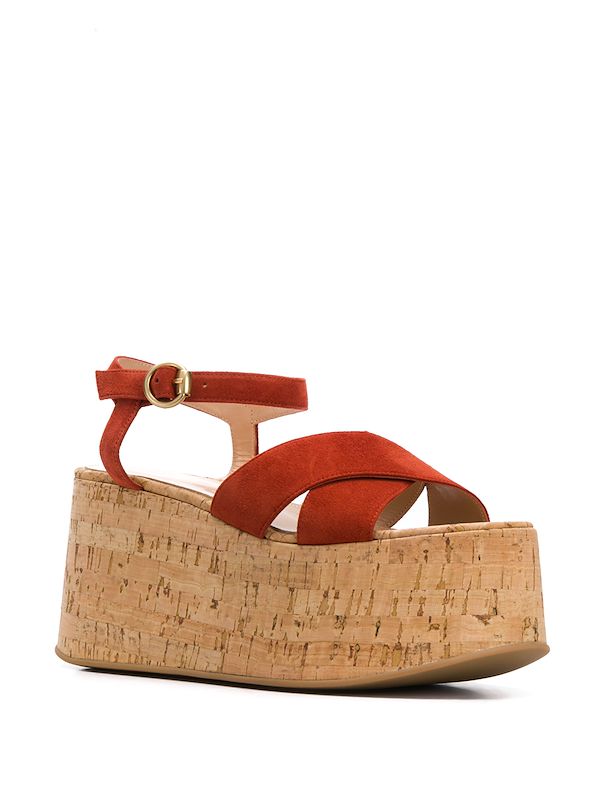 gianvito rossi cork sandal