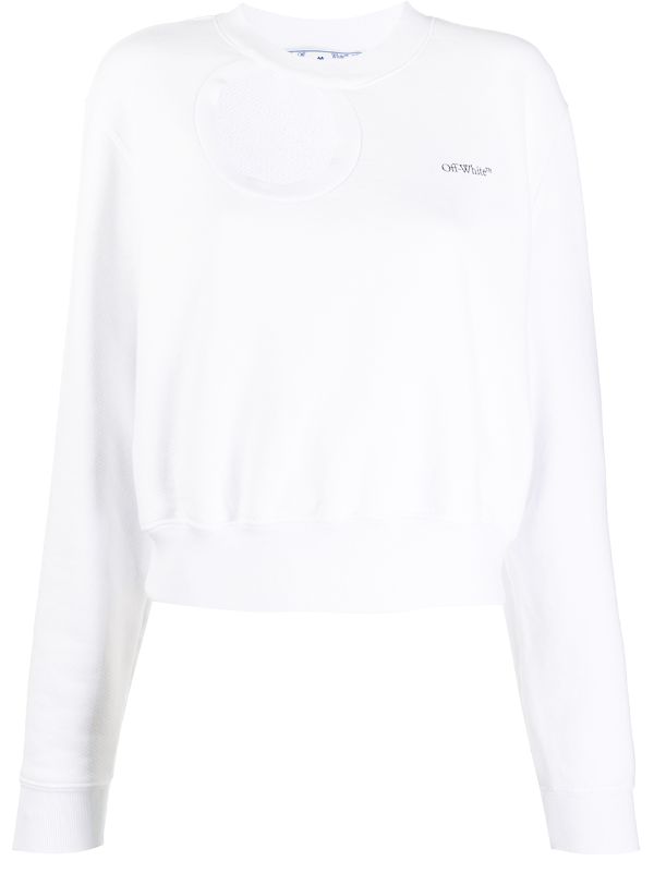 cutout sweatshirt