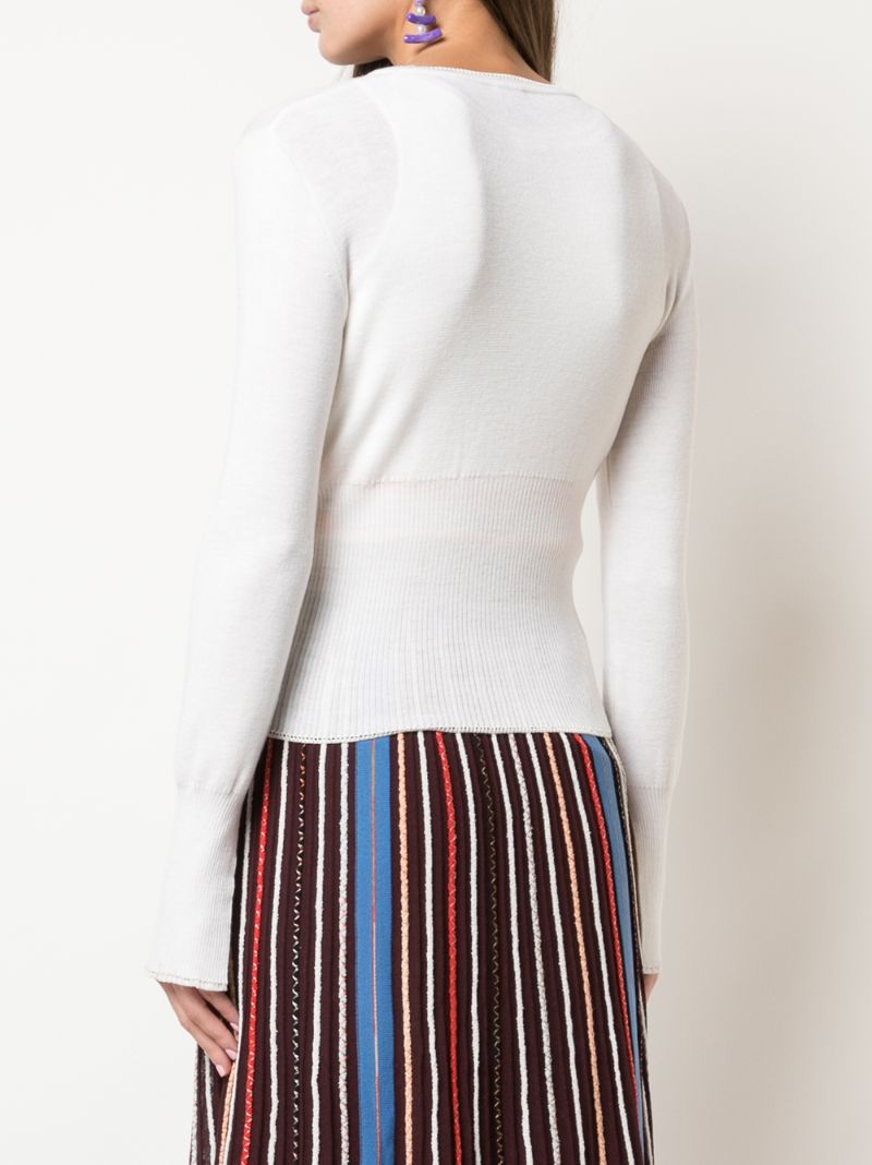 M MISSONI SLIT CUFF CARDIGAN 