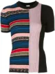 الصورة 1 من M Missoni بلوزة منسوجة مخططة