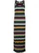 الصورة 1 من M Missoni فستان ماكسي مخطط