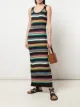 الصورة 2 من M Missoni فستان ماكسي مخطط