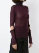 Gloria Coelho كنزة مزينة بفتحات