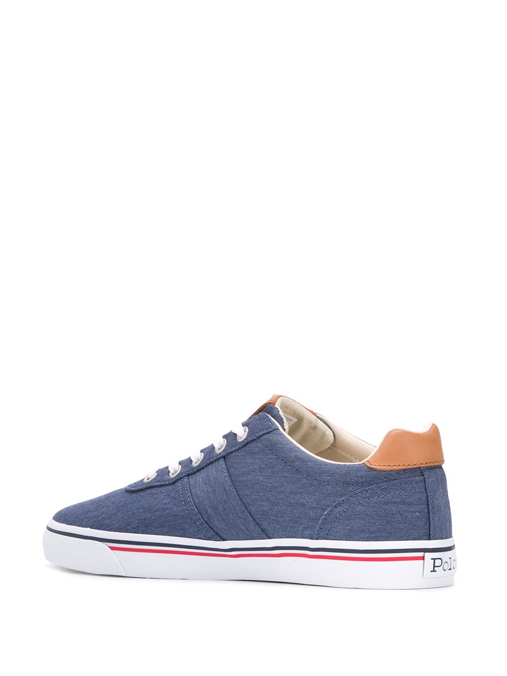 фото Ralph lauren embroidered logo sneakers