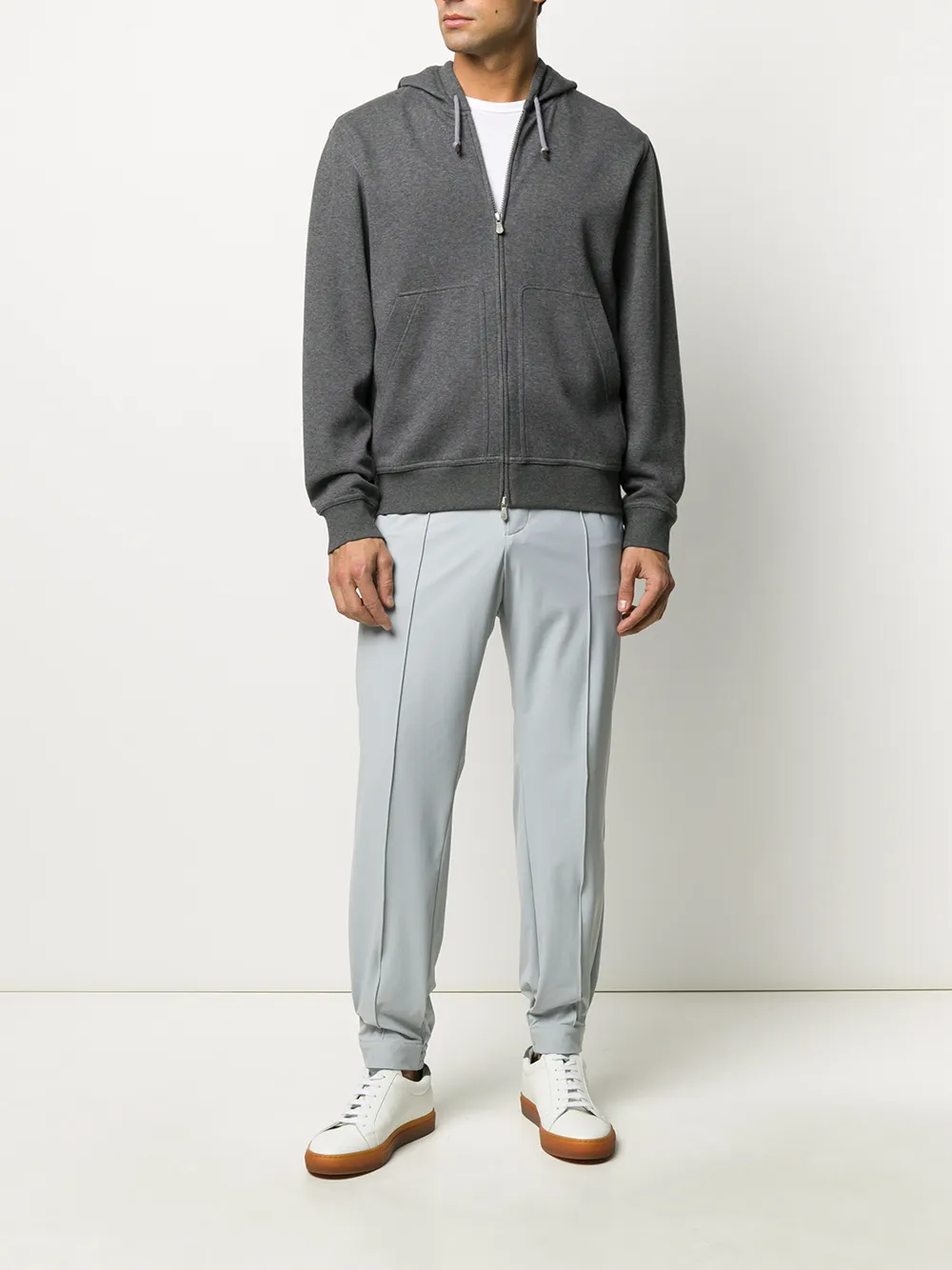 фото Z zegna зауженные брюки с кулиской