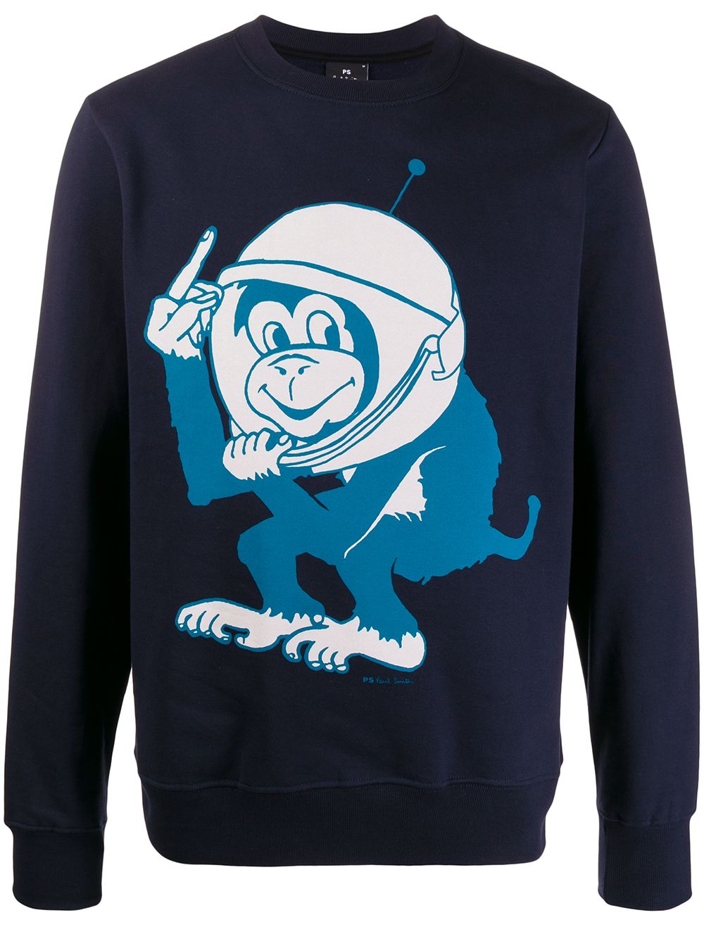 фото Ps paul smith свитер с принтом space monkey