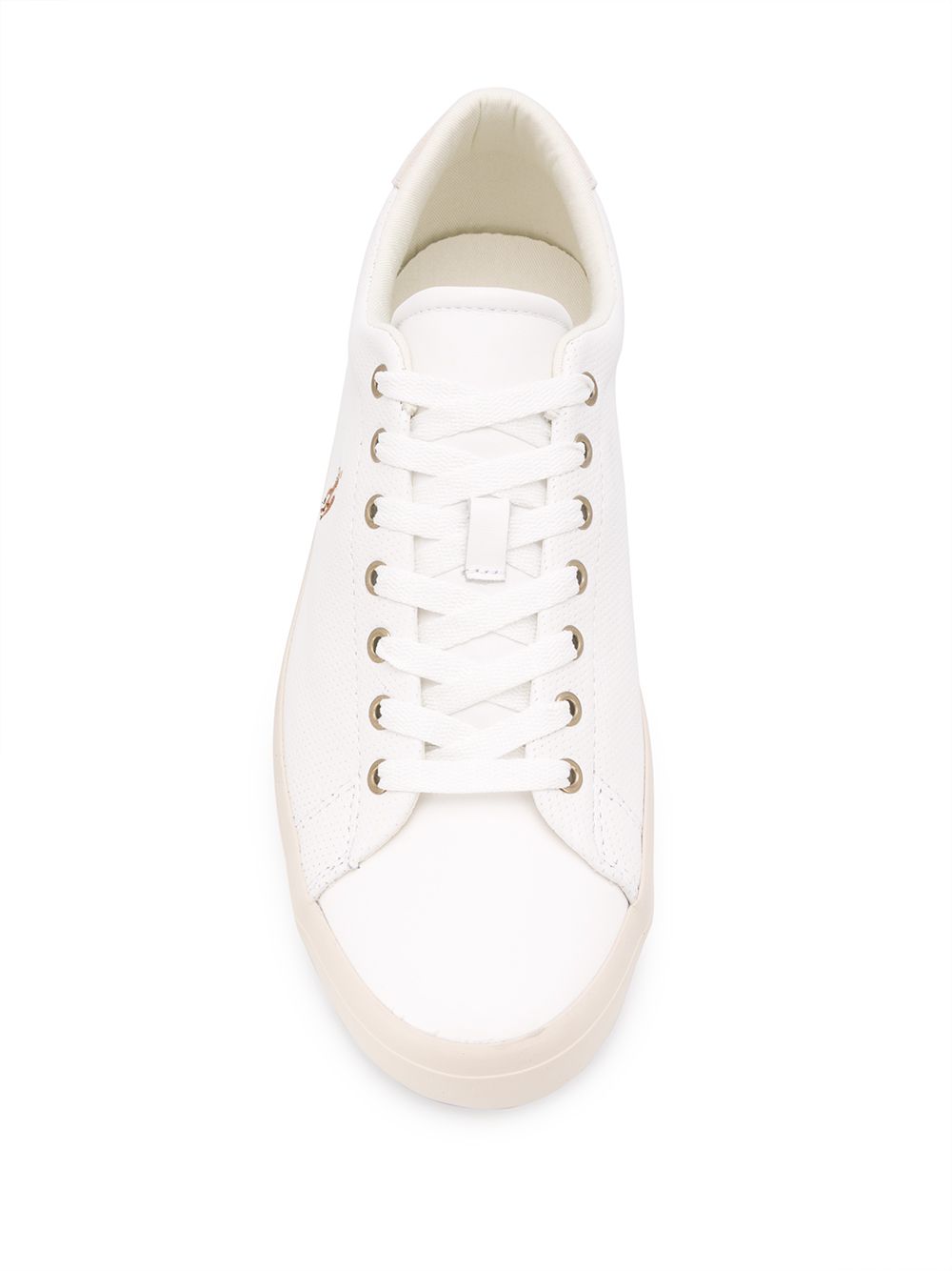 фото Ralph lauren embroidered logo sneakers