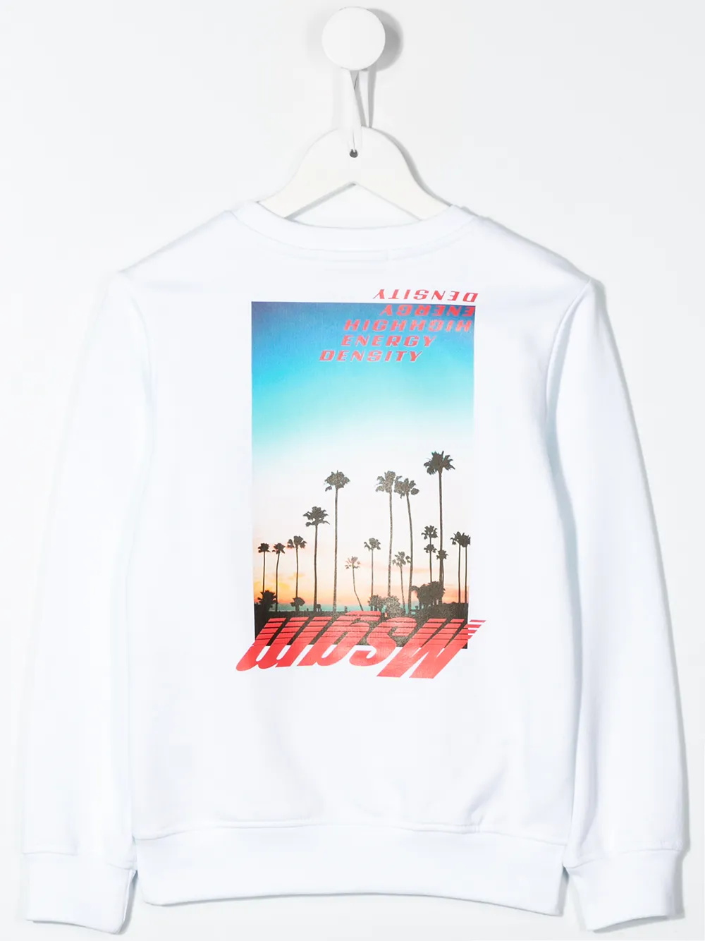 MSGM Kids graphic-print branded sweatshirt | Girls Hoodies & Sweatshirts | Image 2