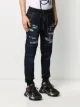 Philipp Plein جينز بشرائط متباينة الألوان