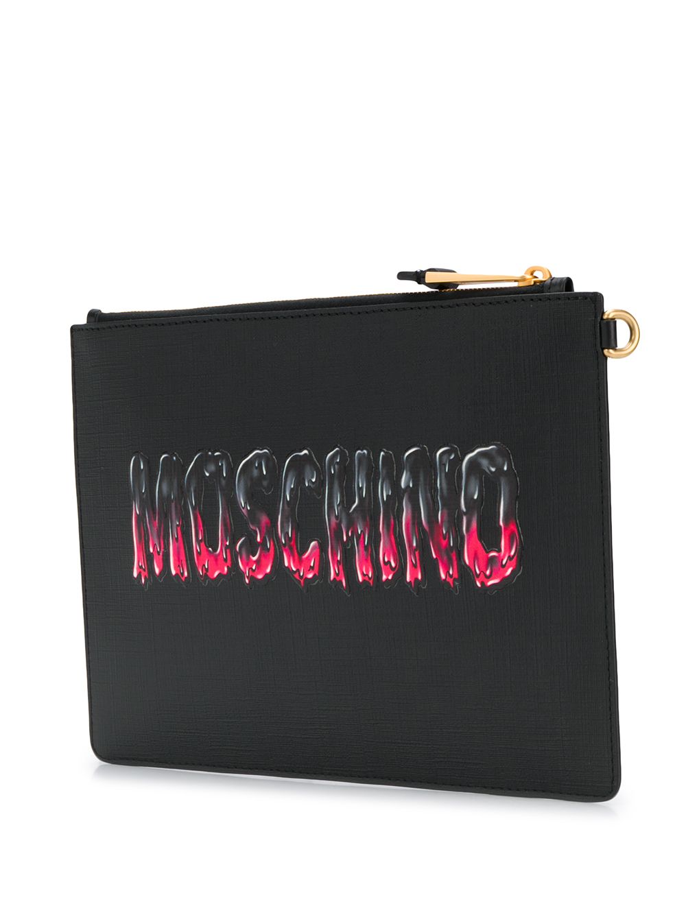 фото Moschino клатч с логотипом