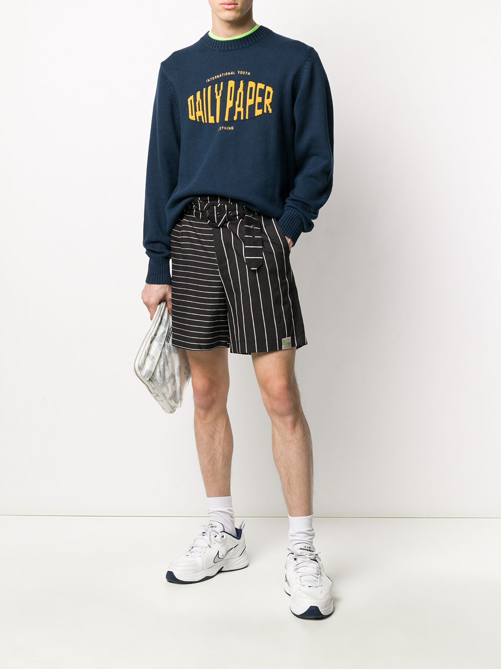 фото Daily paper genet sweater dress blue