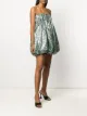 16Arlington Ballonkleid mit Leoparden-Print