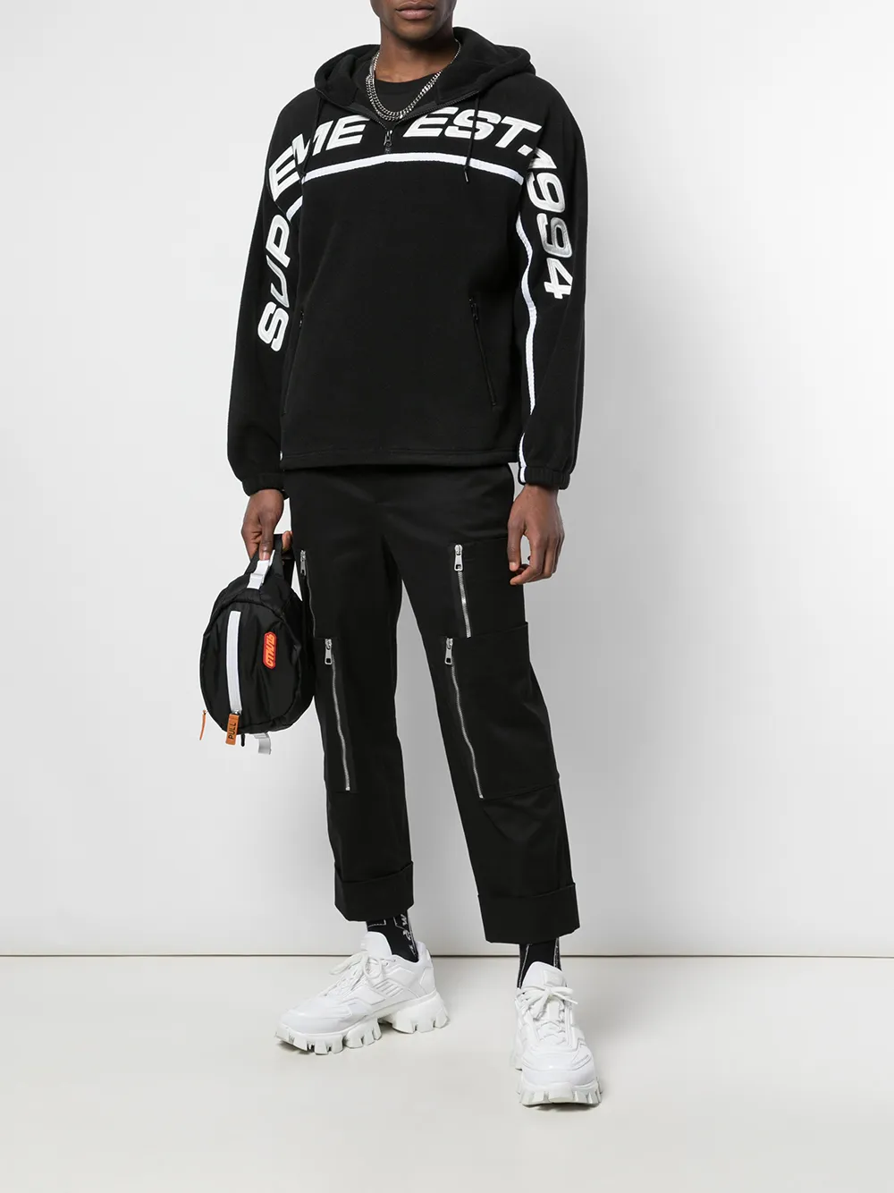 polartec hooded sweatshirt supreme