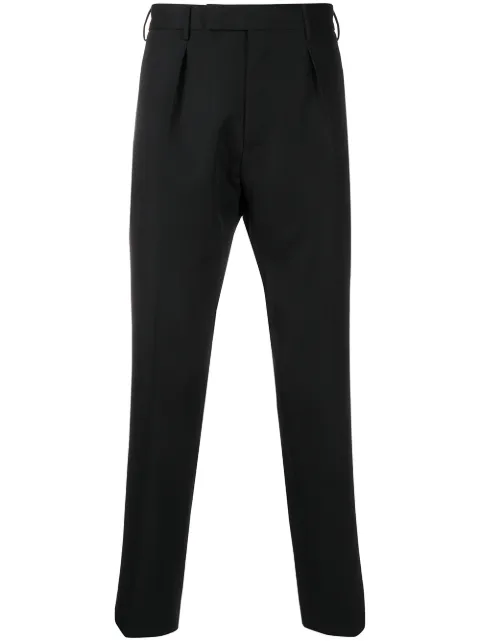 PT01 EDGE SLIM-FIT TAILORED TROUSERS