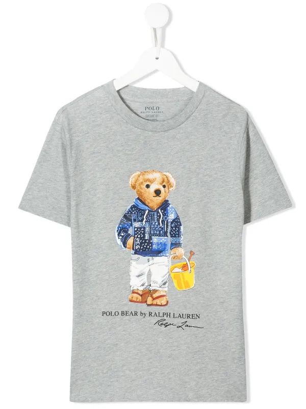 polo bear t shirt yellow