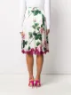 Dolce & Gabbana تنورة بطبعة ورد استوائي