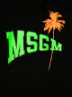 Msgm Kids تيشيرت بشعار الماركة وطبعة نخيل