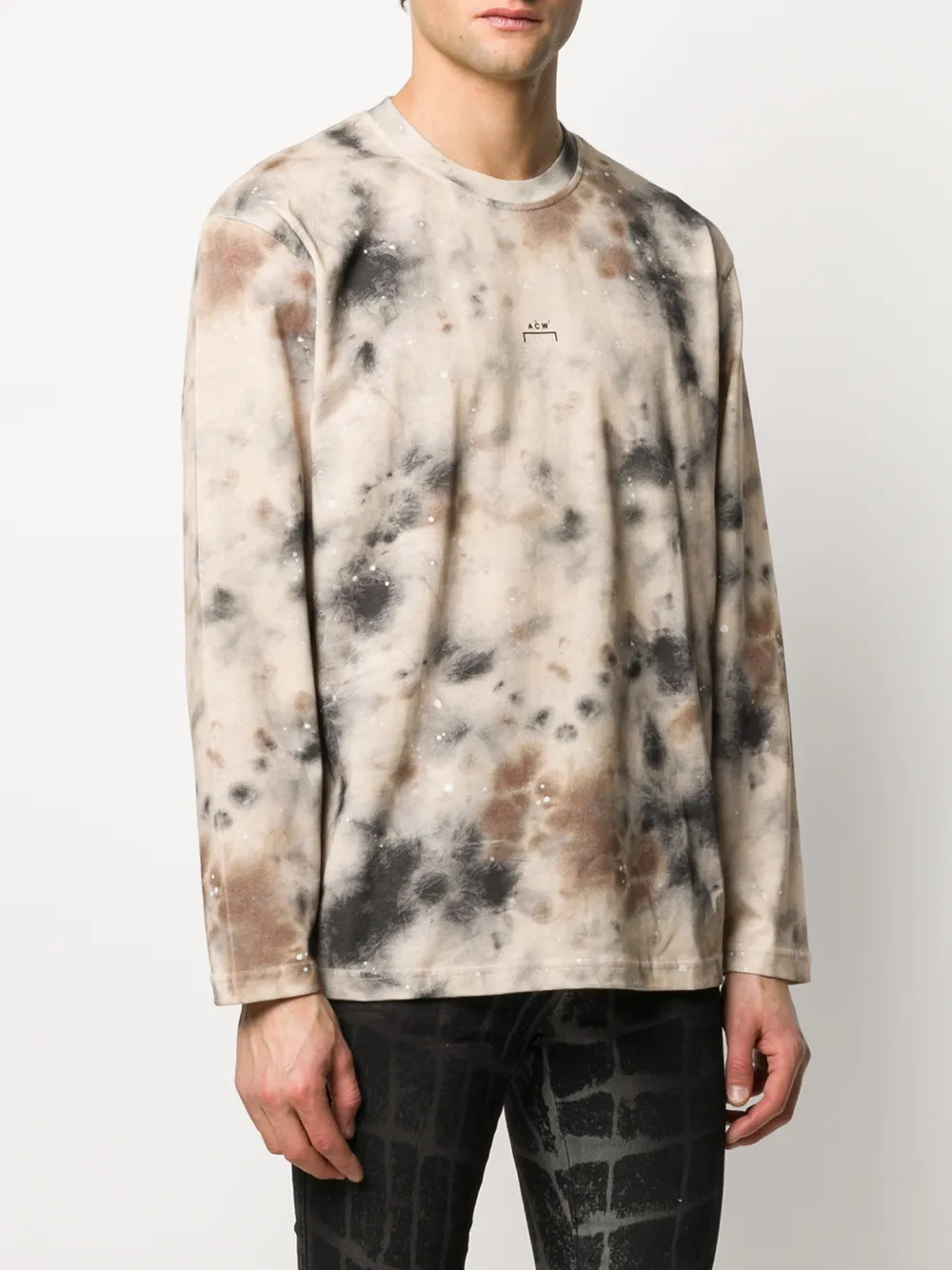 фото Diesel red tag x a-cold-wall* tie-dye sweatshirt