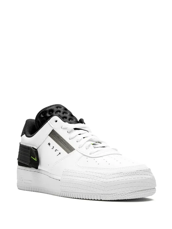 Nike AF1 Type Sneakers White FARFETCH AO