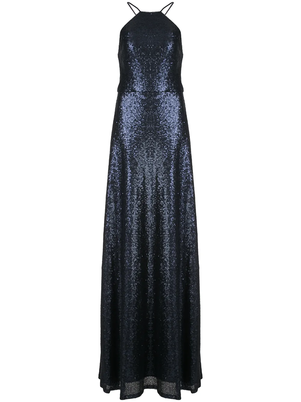 

Marchesa Notte Bridesmaids sequin-embellished gown - Blue