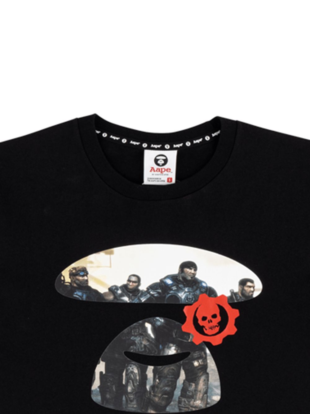 фото Aape by *a bathing ape® футболка x xbox gears 5 moonface