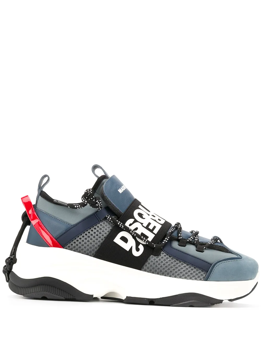 Dsquared2 D-bumpy Sneakers In Blue