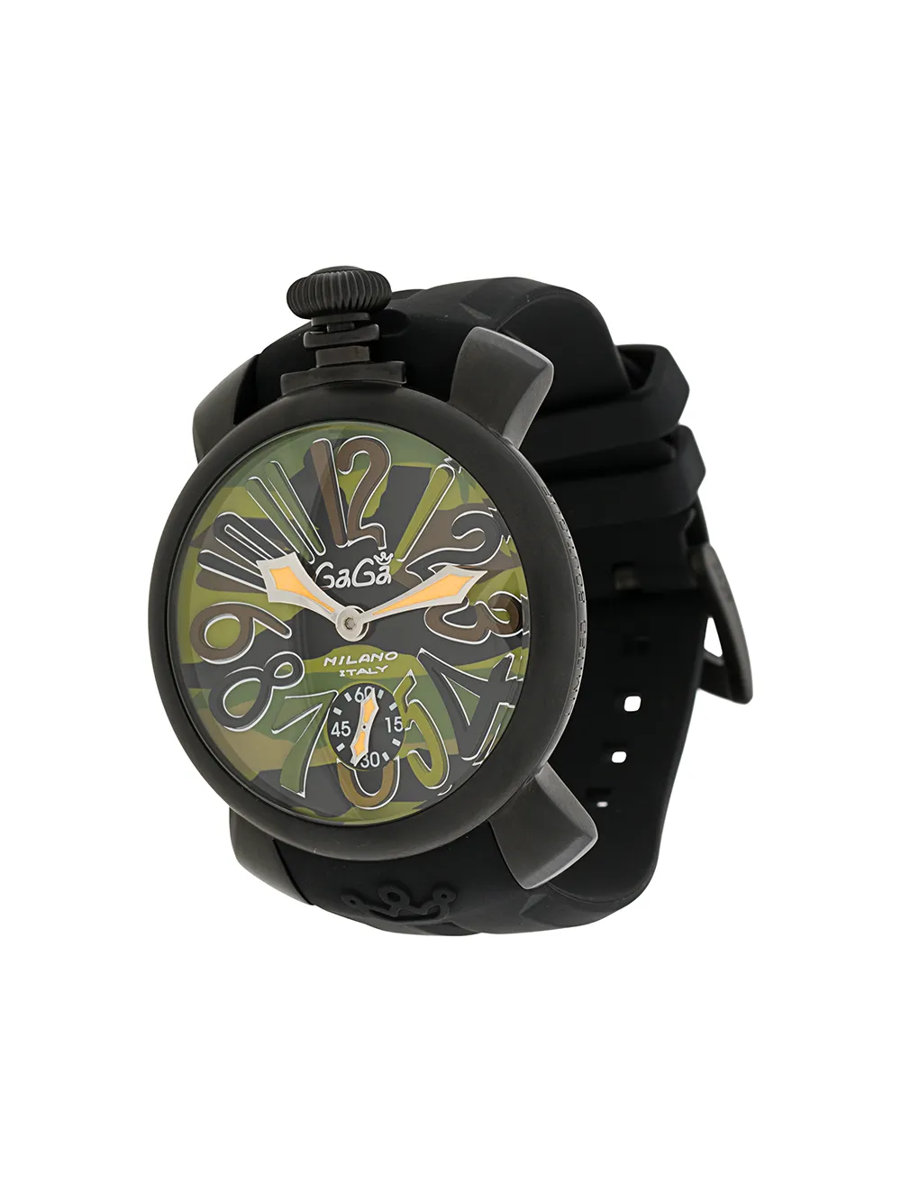 gagà milano reloj Manuale de 48mm | negro | Image 1