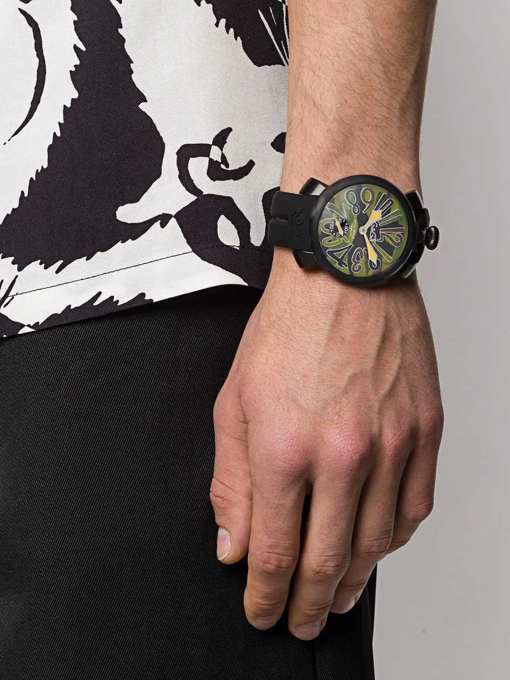 Gagà milano Manuale horloge - Zwart