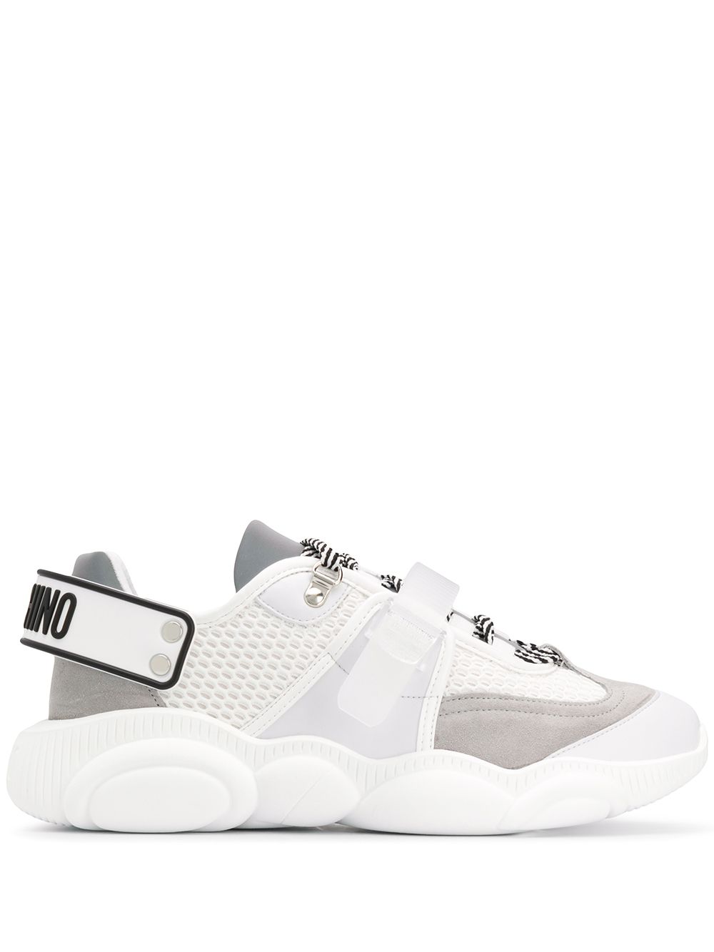 MOSCHINO TEDDY ROLLER SKATES LOW-TOP trainers,MB15163G0AGJ514862768