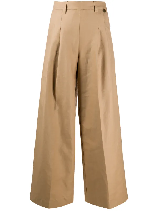 pantalones anchos de vestir