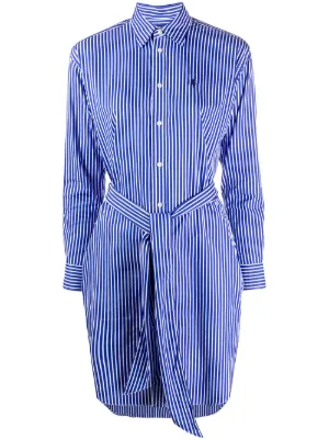 polo ralph lauren cotton broadcloth shirtdress