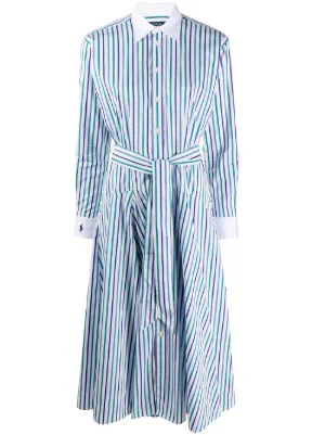 polo ralph lauren cotton broadcloth shirtdress