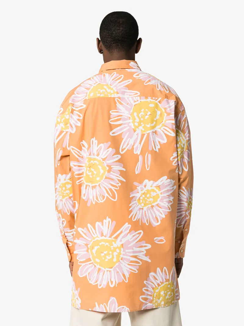 JACQUEMUS LA CHEMISE PAUL FLORAL PRINTED SHIRT
