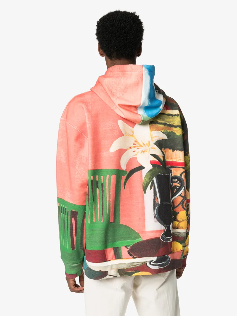 JACQUEMUS LE SWEAT TABLEAU PRINT HOODIE
