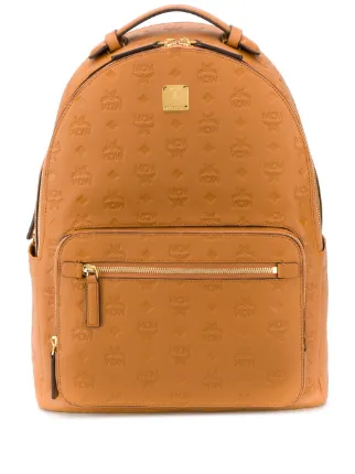 mcm embossed bag