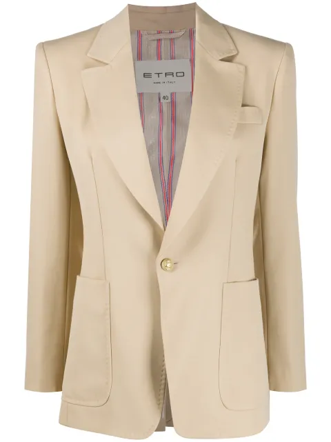 ETRO single-breasted tailored blazer