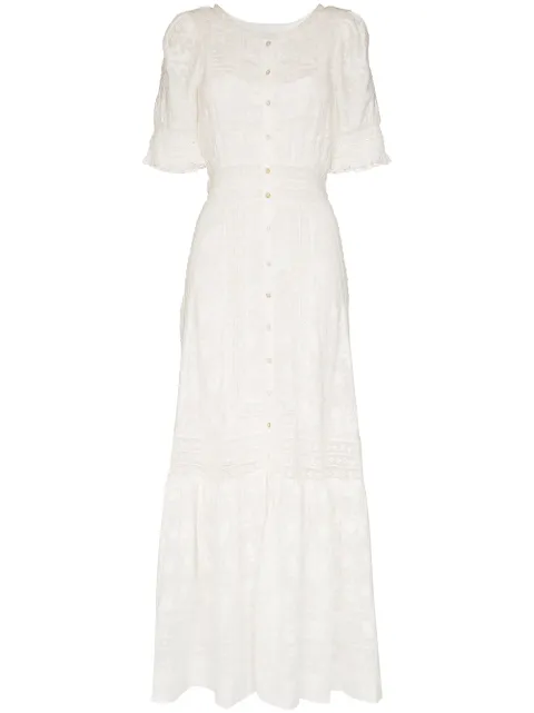 LoveShackFancy vestido largo Minka