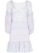 Image 1 of LoveShackFancy Ensley floral-print mini dress