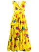 Image 1 of Talbot Runhof Boma floral print dress