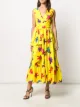 Image 2 of Talbot Runhof Boma floral print dress